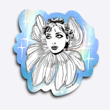 Flowere Sticker Holographic 4.5"